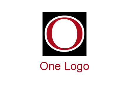 letter O in a square logo