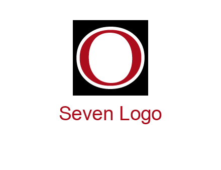 letter O in a square logo
