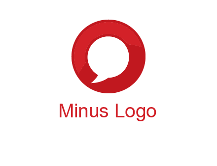 mirror image of letter Q inside an O