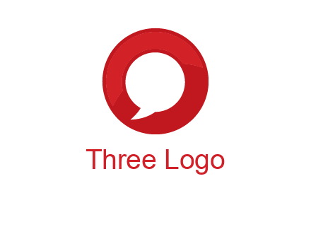 mirror image of letter Q inside an O