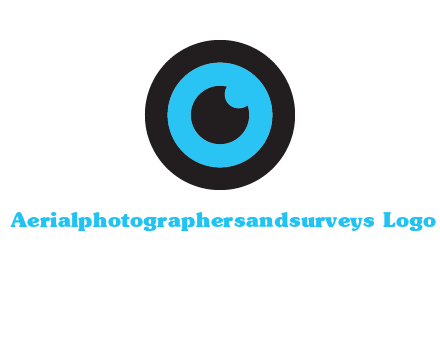 a round cartoon eye forming the letter O