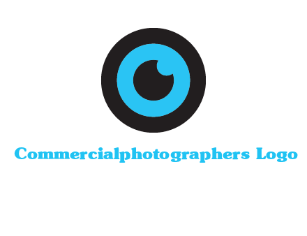 a round cartoon eye forming the letter O