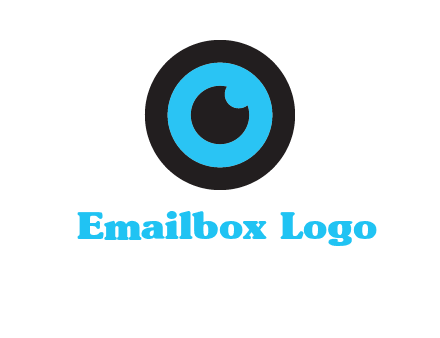 a round cartoon eye forming the letter O