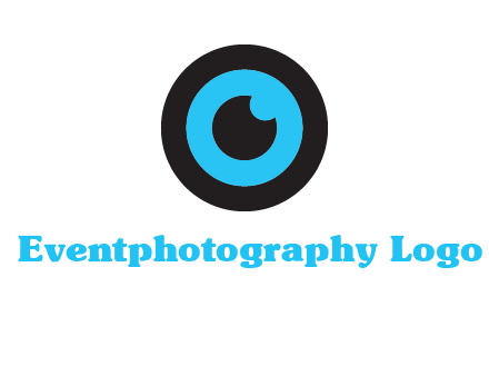 a round cartoon eye forming the letter O