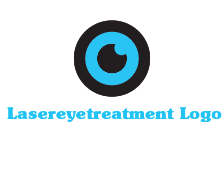 a round cartoon eye forming the letter O