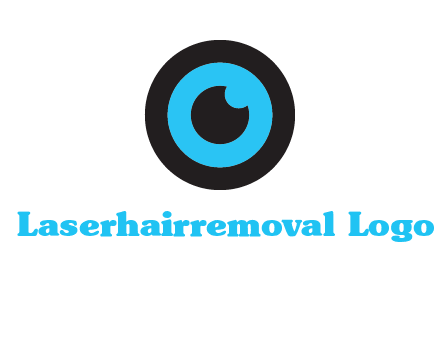 a round cartoon eye forming the letter O