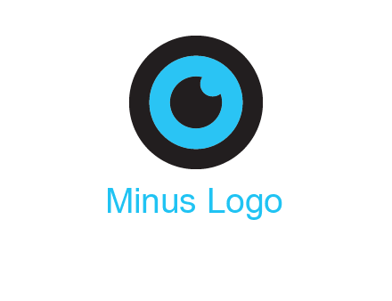 a round cartoon eye forming the letter O