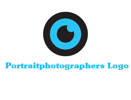 a round cartoon eye forming the letter O