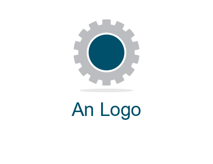 gear forming the letter O