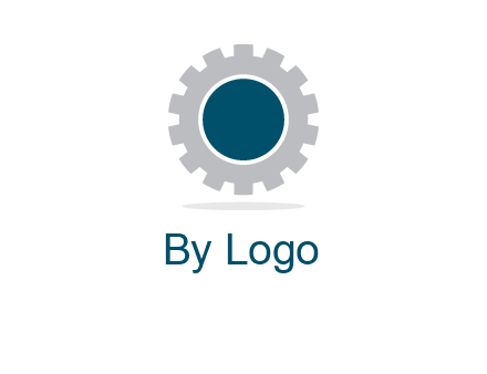 gear forming the letter O