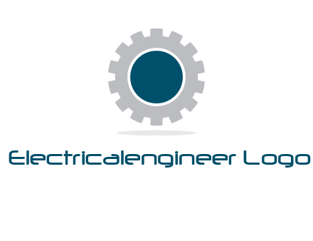 gear forming the letter O
