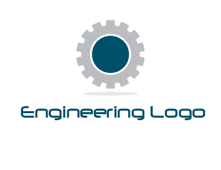 gear forming the letter O
