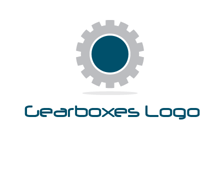 gear forming the letter O