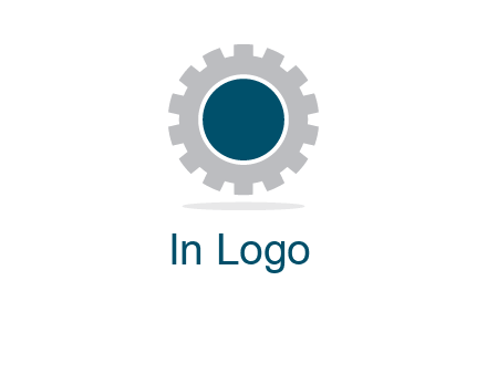 gear forming the letter O