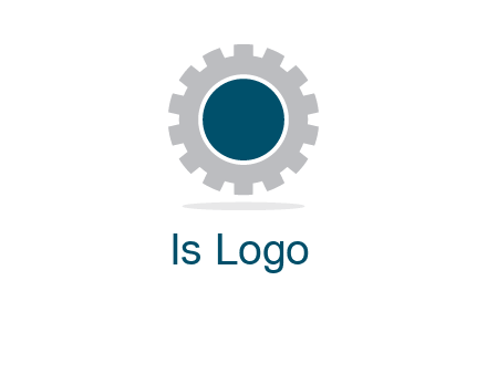 gear forming the letter O