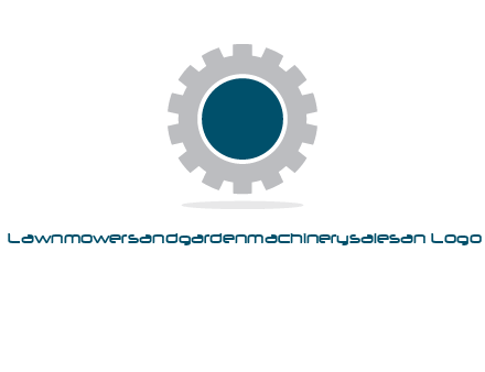gear forming the letter O
