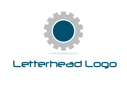 gear forming the letter O
