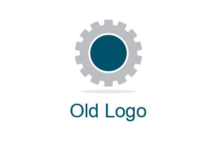 gear forming the letter O