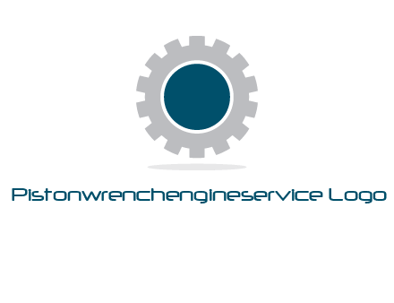 gear forming the letter O