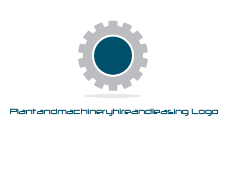 gear forming the letter O