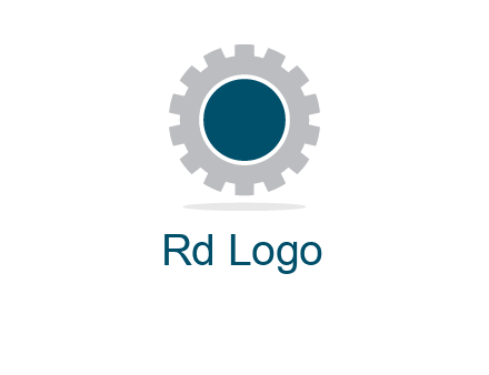 gear forming the letter O