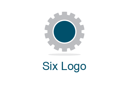 gear forming the letter O