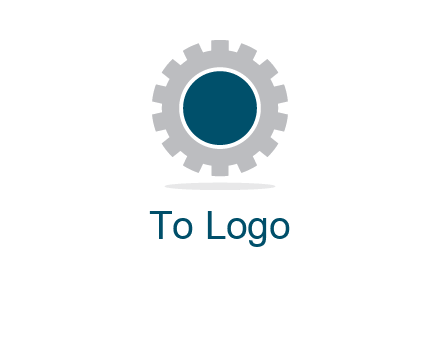 gear forming the letter O