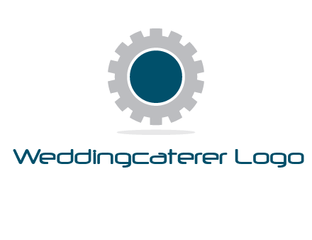 gear forming the letter O