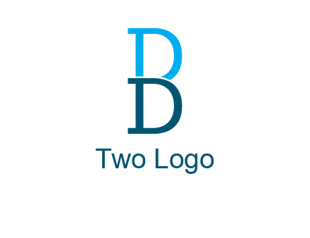 double D forming a B