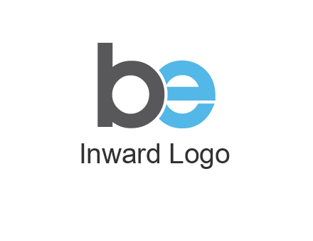 lowercase B and E logo