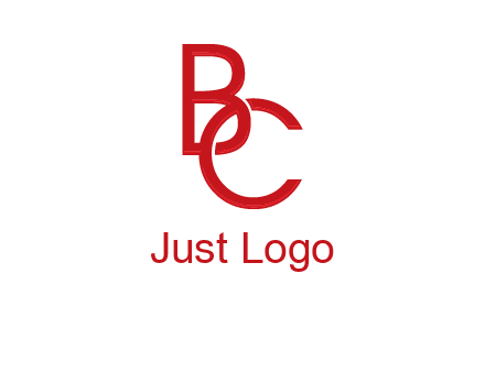 letter B tangled with letter C