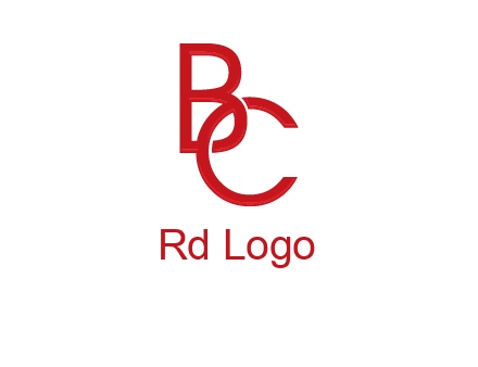 letter B tangled with letter C