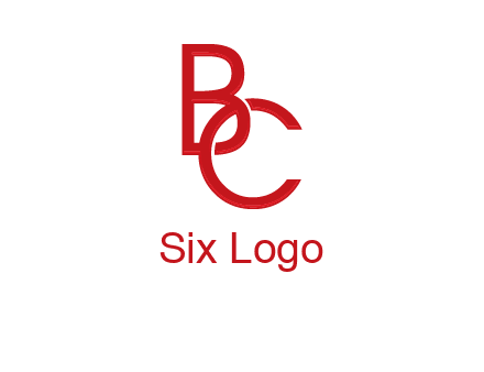 letter B tangled with letter C
