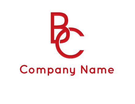 letter B tangled with letter C