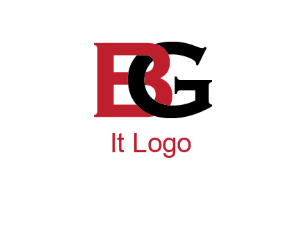 letter B joined with G