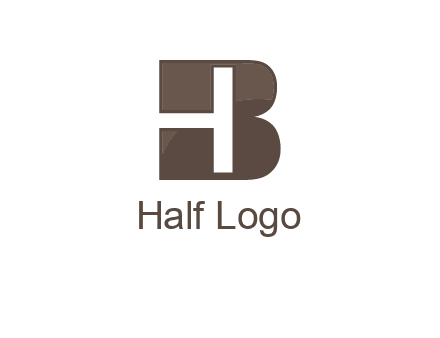 letter H inside B