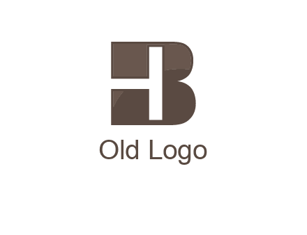 letter H inside B