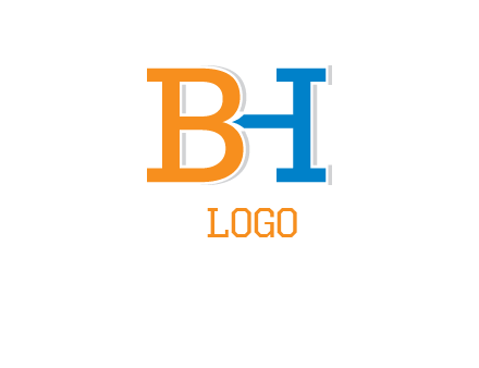 letters B and H