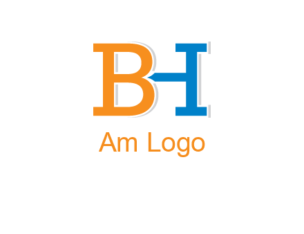 letters B and H