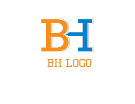 letters B and H