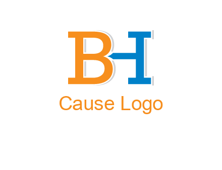 letters B and H