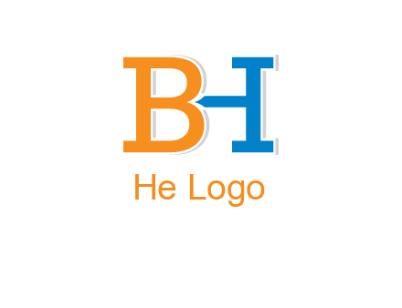 letters B and H