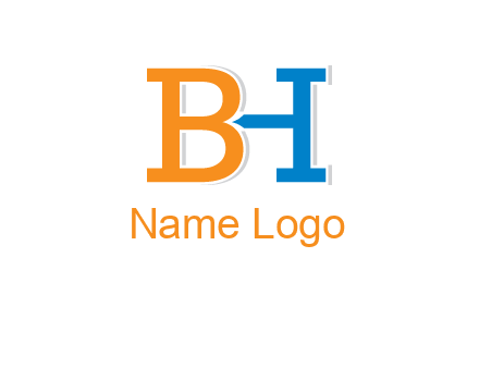 letters B and H