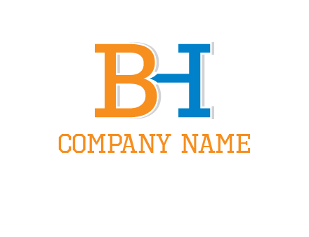 letters B and H