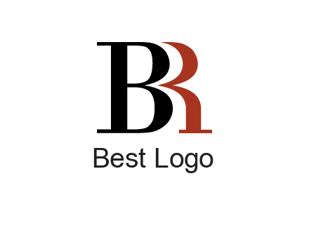 letters B and R