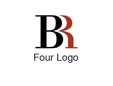 letters B and R