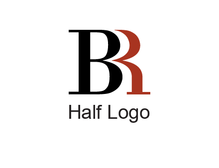 letters B and R
