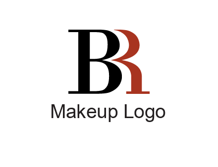 letters B and R