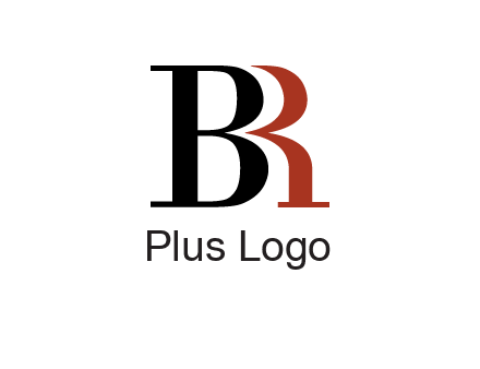 letters B and R