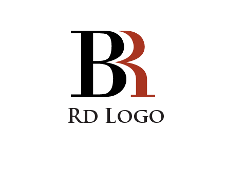 letters B and R